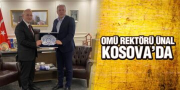 OMÜ Rektörü Ünal, Kosova’da Temaslarda Bulundu