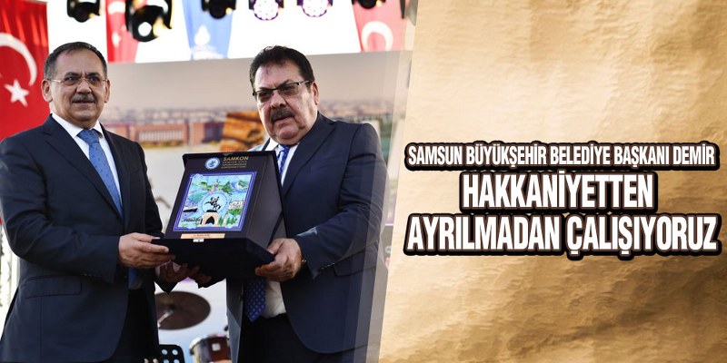 Başkan Demir, ‘Büyük Samsun Buluşması’na katıldı