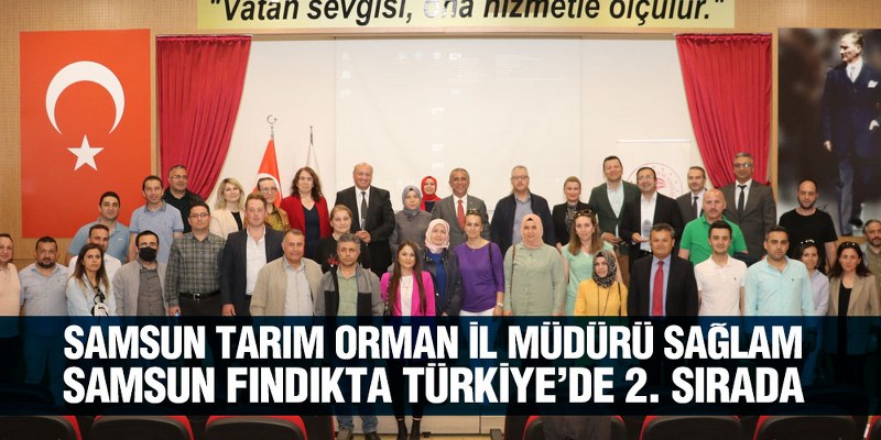 Samsun Tarım Orman Müdürlüğünden Teknik Elemanlara Fındık Eğitimi