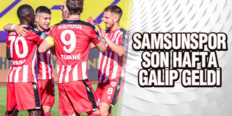 TUZLASPOR A.Ş. – YILPORT SAMSUNSPOR : 2 – 4
