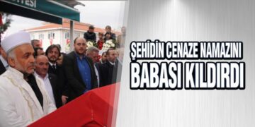 Acılı Baba Şehit Oğlu Teğmen Bahadır’ın Cenaze Namazını Kıldırdı