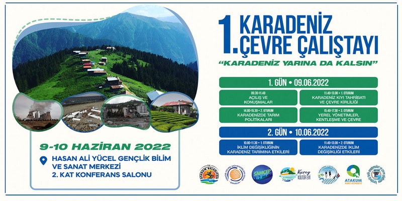 Atakum Belediyesi’nden 1.Karadeniz Çevre Çalıştayı
