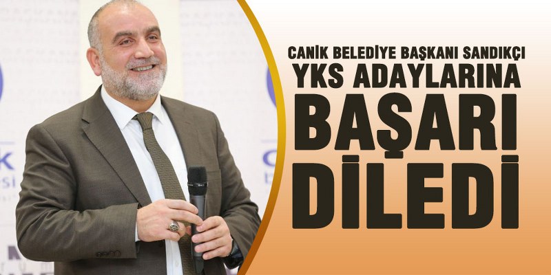 Sandıkçı YKS Adaylarına Başarı Diledi