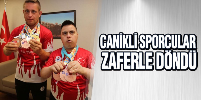 Canikli Sporcular Zaferle Döndü