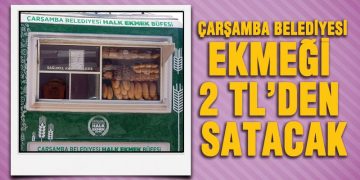 Çarşamba Belediyesi’nden Halk Ekmek Hizmeti