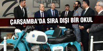 Çarşamba’da Gelişim Projesi’ İle Sıra Dışı Bir Okul