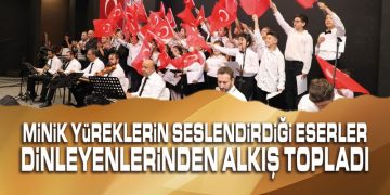 İlkadım Belediyesi TSM Çocuk Korosu Dinleyenleri Büyüledi