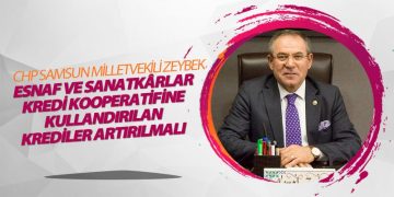 Zeybek’ten Esnaf Kredisi Açıklaması