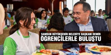 Başkan Demir, öğrencilerle buluştu