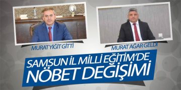 Samsun İl Milli Eğitim’de Nöbet Değişimi