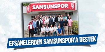 Efsanelerden Samsunspor’a Destek