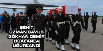 Şehit Uzman Çavuş Demir Dualarla Uğurlandı