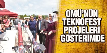 OMÜ’nün TEKNOFEST Projeleri Gösterimde