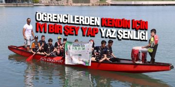 Öğrencilerden ‘Kendin İçin İyi Bir Şey Yap’ Yaz Şenliği