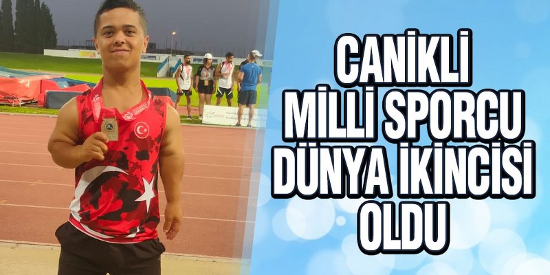 Canikli Milli Sporcu Dünya İkincisi Oldu