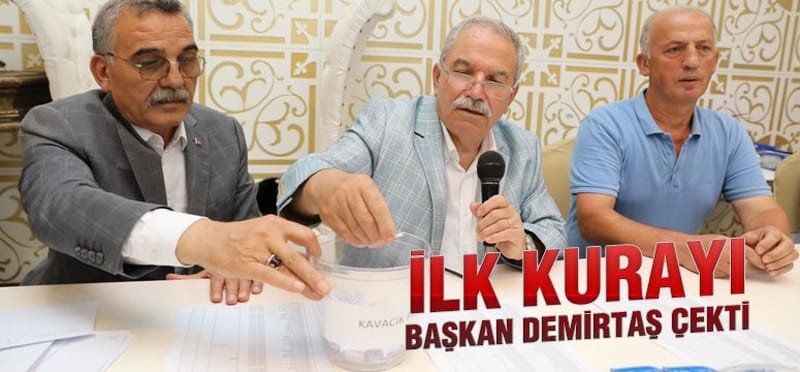 İlkadım’ın  Yeni Pazar Alanı Tezgah Yerleri Kura Çekimi İle Belli Oldu