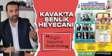 Kavak’ta Şenlik Heyecanı