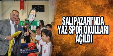 Salıpazarı’nda Yaz Spor Okulları Açıldı