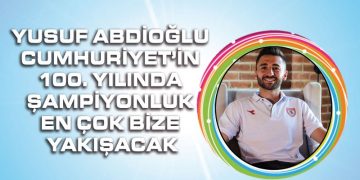 Abdioğlu’ndan Şampiyonluk Vurgusu