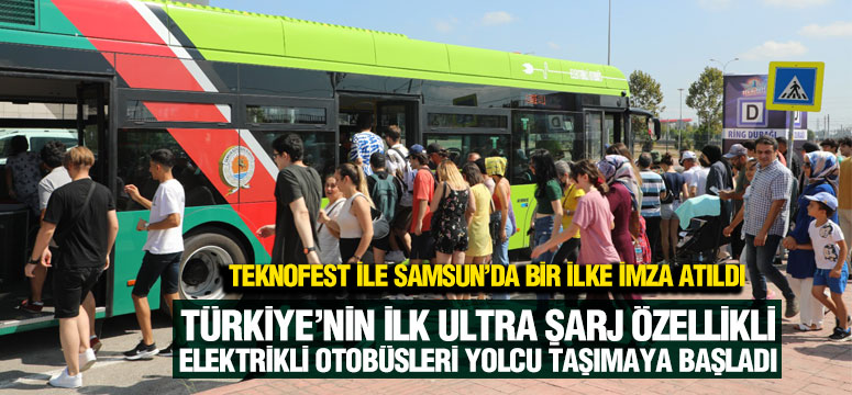 TEKNOFEST İle Samsun’da Bir İlke İmza Atıldı