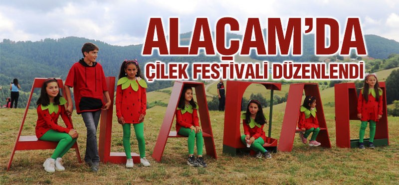 Alaçam’da Çilek Festivali Düzenlendi
