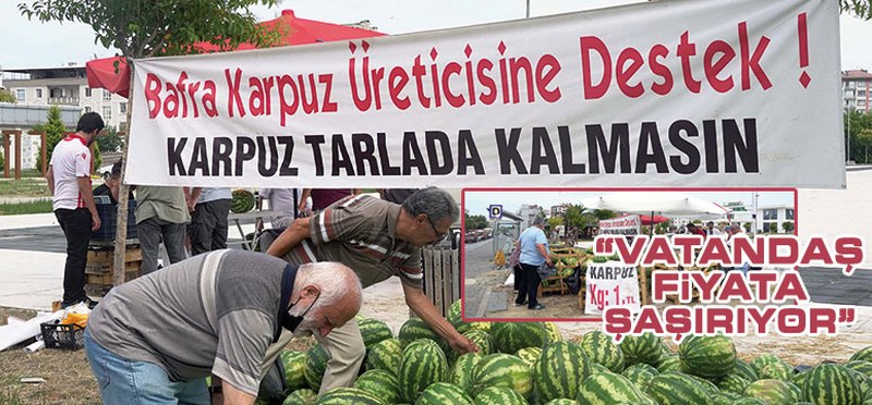 Atakum Belediyesi’nden çiftçi dayanışması