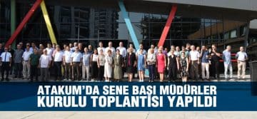 Atakum’da Sene Başı Müdürler Kurulu Toplantısı Yapıldı