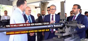 CANiK’in Yüksek Teknoloji Merkezi Savunma Sanayii Başkanı’nı Ağırladı