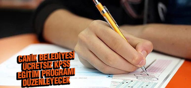 Canik Belediyesi Ücretsiz KPSS Eğitim Programı Düzenleyecek