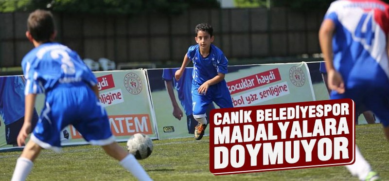 Canik Belediyespor Madalyalara Doymuyor