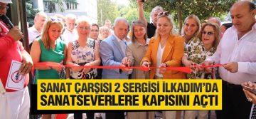 İlkadım’da Sanatseverler Ve Yazarlar Sanat Çarşısı’nda Bir Araya Geldi