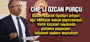 CHP’li Purçu Artan Trafik Kazalarına İsyan etti!