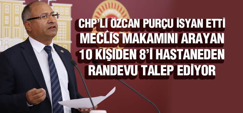 Purçu, ‘Temmuz Ayında 95 Hekim Yurt Dışına Göç Etmek İçin Belge Aldı’