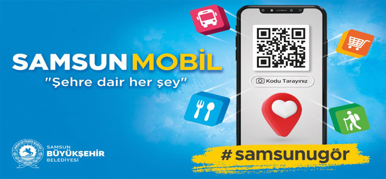 Samsun Mobil Uygulaması devrede