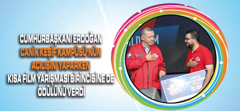 Cumhurbaşkanı Erdoğan Hem Kampüs Açtı Hemde Ödül Verdi