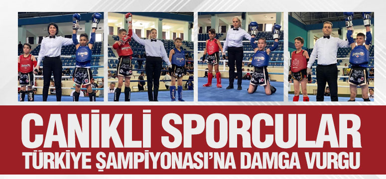 Canikli Sporcular Türkiye Şampiyonası’na Damga Vurgu