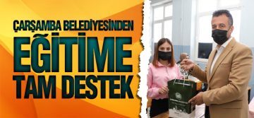 Çarşamba Belediyesinden Eğitime Tam Destek