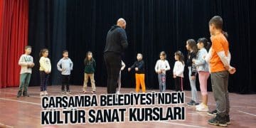 Çarşamba Belediyesi Kültür Sanat Kurslarında Kayıtlar Devam Ediyor