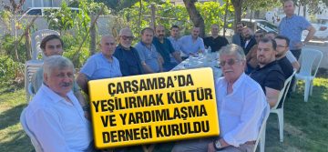 Çarşamba’da Yeşilırmak Kültür Ve Yardımlaşma Derneği Kuruldu