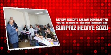 Başkan Demirtaş’tan İLKEM’li Öğrencilere Eğitim Seti Desteği