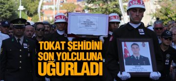 Tokat Şehidini Son Yolculuna Uğurladı