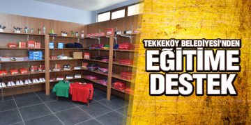 Tekkeköy Belediyesi’nden 1500 Öğrenciye Kırtasiye Desteği