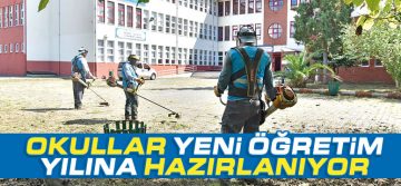 Tekkeköy Belediyesi okulları yeni öğretim yılına hazırlıyor