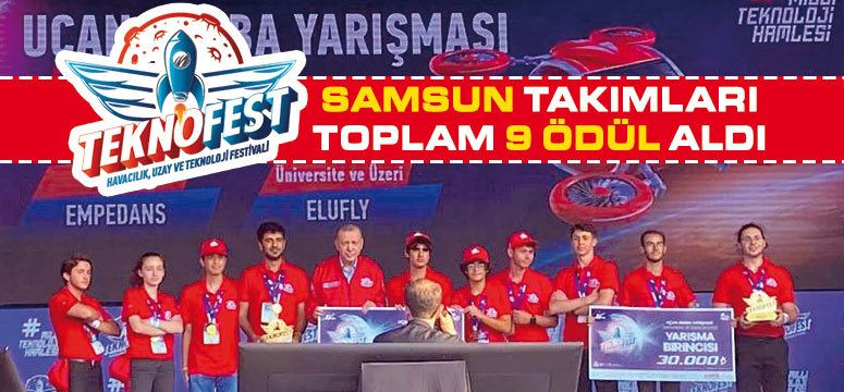 Samsun’un Takımları Toplam 9 Ödül Alarak Büyük Başarı Elde Etti