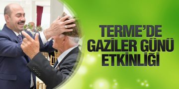 Terme’de Gaziler Günü etkinliği