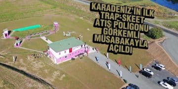 Karadeniz’in İlk Trap-Skeet Atış Poligonu, Görkemli Müsabakayla Açıldı