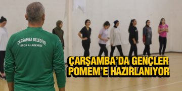 Çarşamba’da Gençler POMEM’e Hazırlanıyor