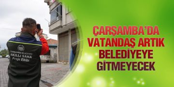 Çarşamba Belediyesi’nden ‘Akıllı Saha’ Projesi
