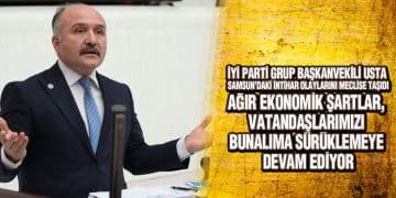 Usta Samsun’daki İntihar Olaylarını Meclise Taşıdı