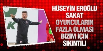 Eroğlu, ‘Her Maça Kazanmak İçin Gidiyoruz’